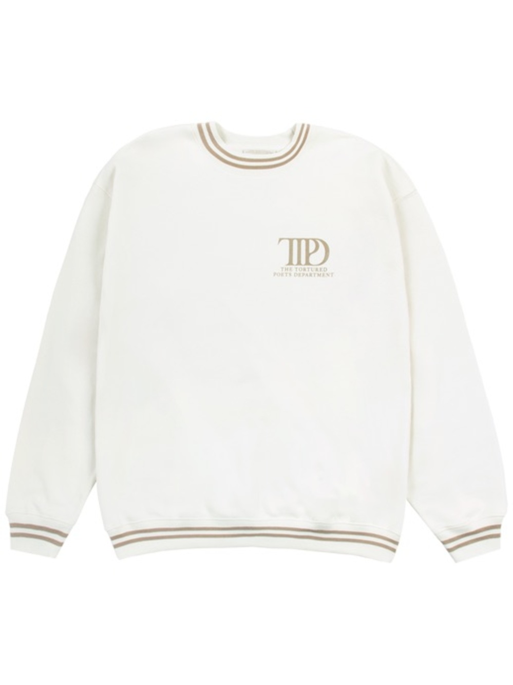 Authentic Taylor Swift THE TORTURED POETS DEPARTMENT CREWNECK SWEATER 2XL